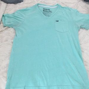 Teal Hurley pocket V-Neck (M)